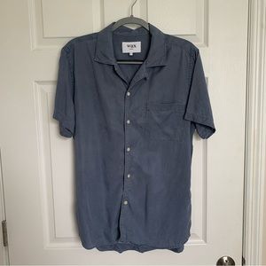 Wax London Didcot Camp Collar Button Up